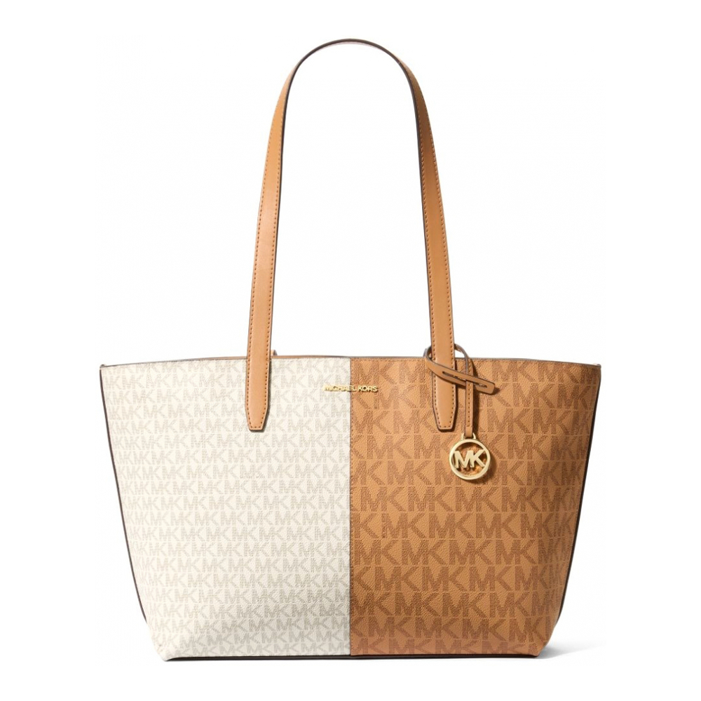 Sac Cabas 'Jet Set Travel Logo Print Medium Zip Top' pour Femmes