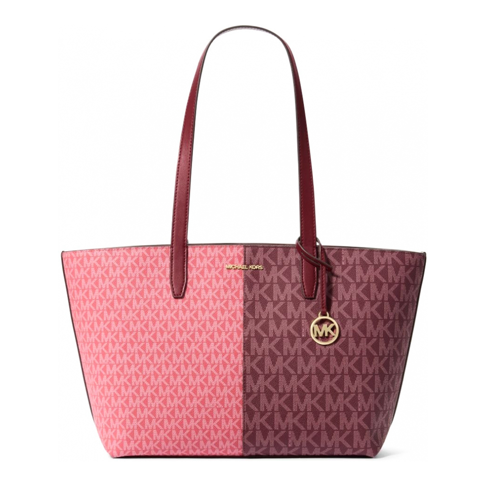 Sac Cabas 'Jet Set Travel Logo Print Medium Zip Top' pour Femmes