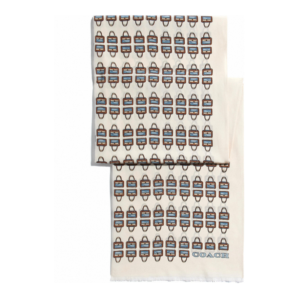 'Archival Print Oblong' Halstuch aus Seide für Damen