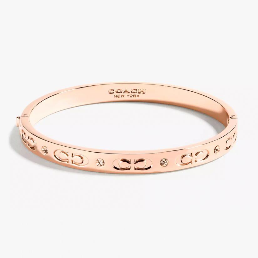 Women's 'Signature Hinged' Bangle