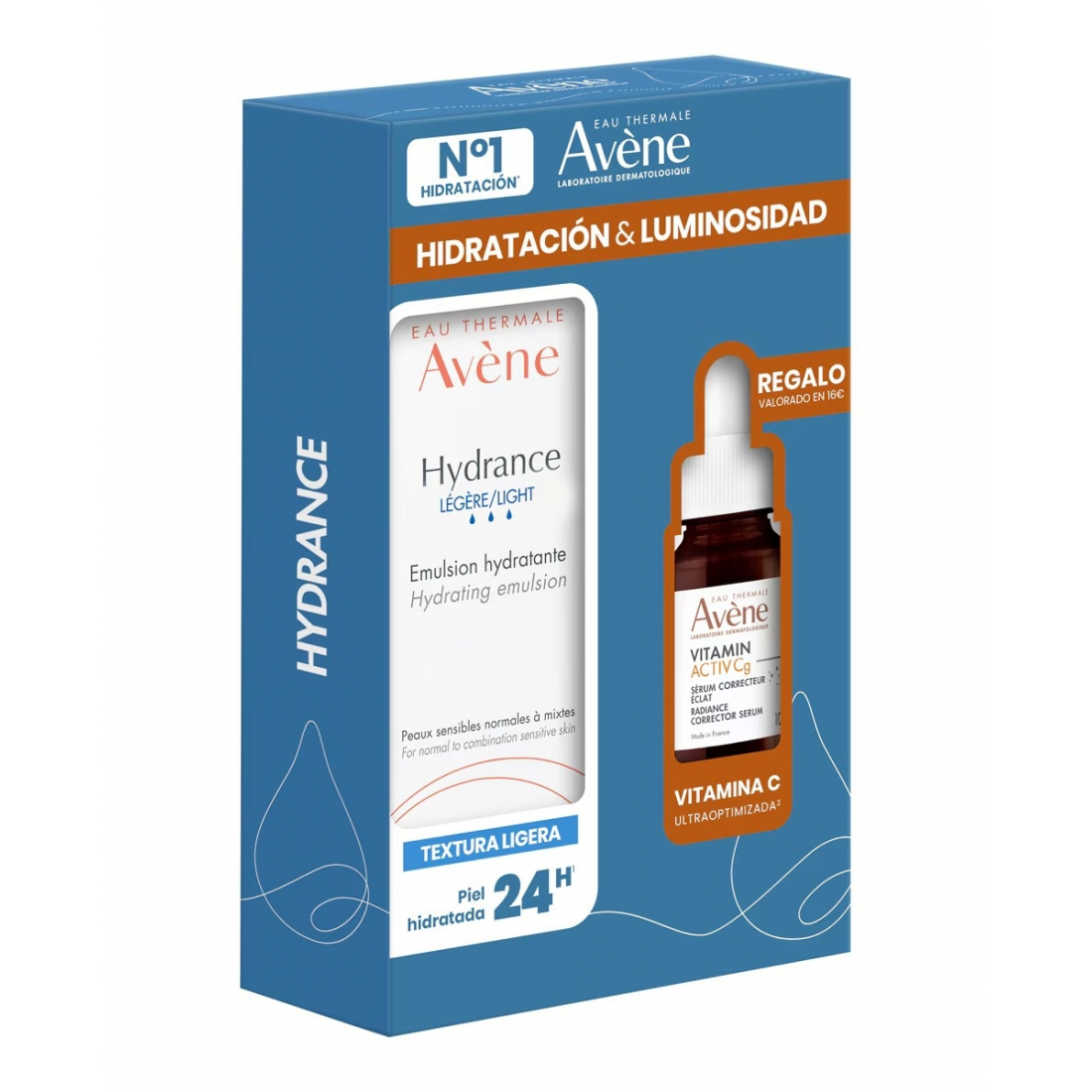 Coffret Émulsion Légère + Sérum Hydrance - 2 Pièces