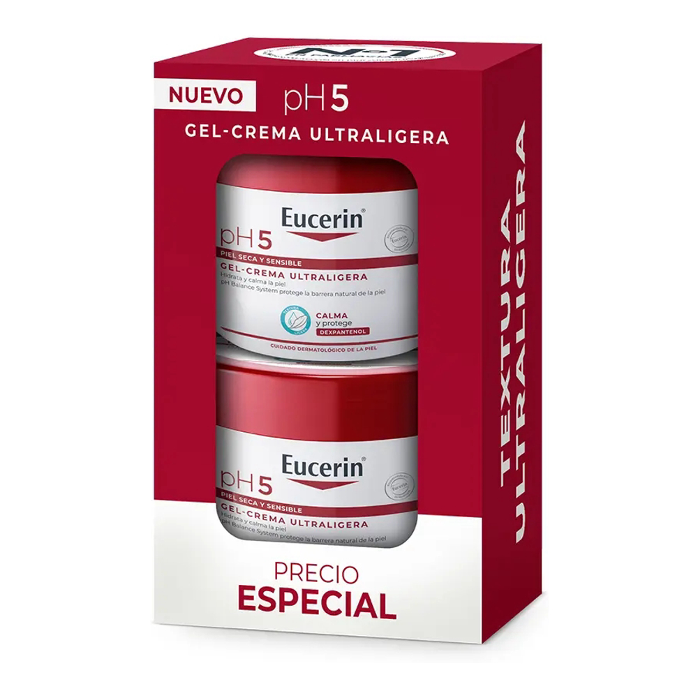 Pack Gel-Crème Ultra-Léger PH5 - 350 ml, 2 Pièces