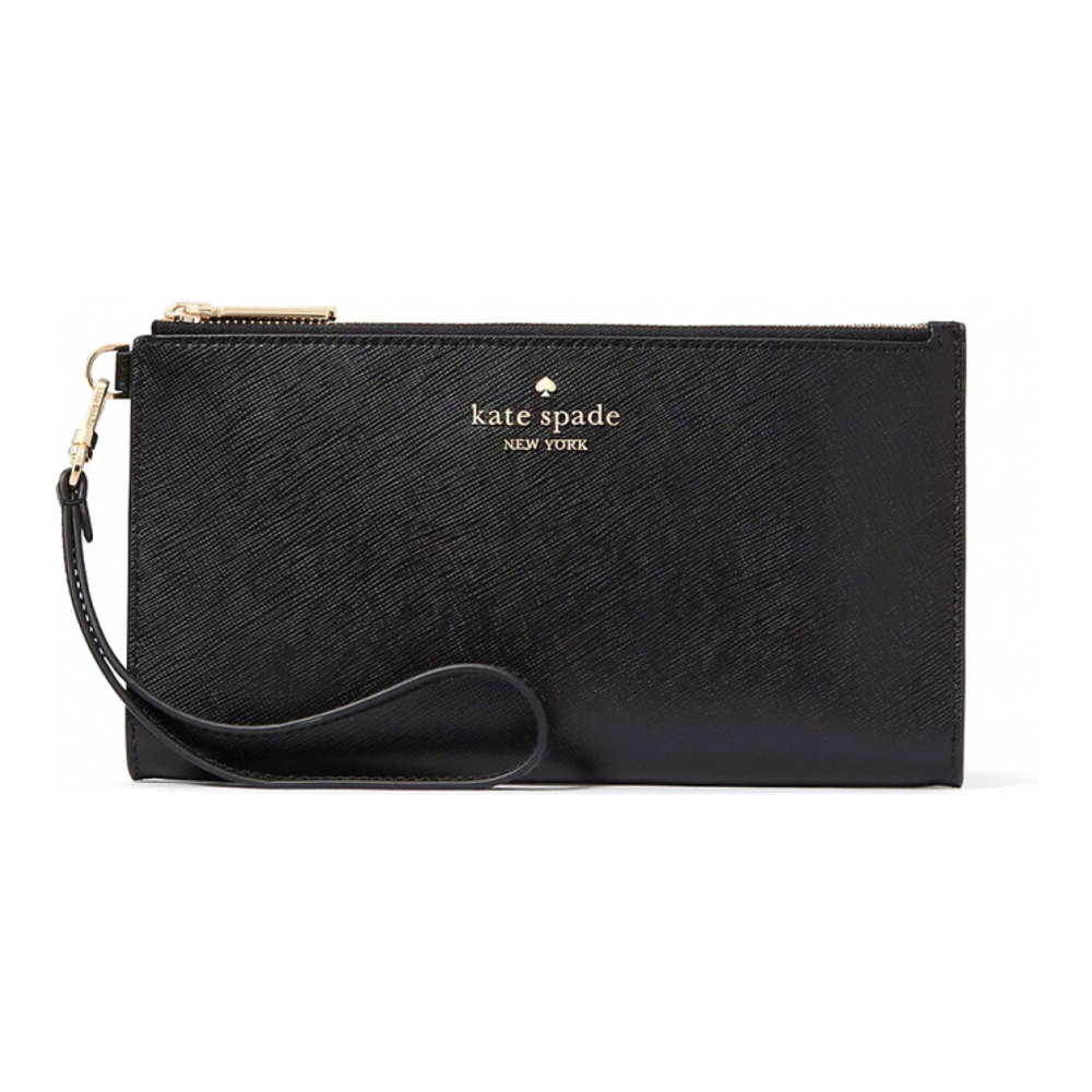 Women's 'Madison Saffiano Double Zip' Pouch