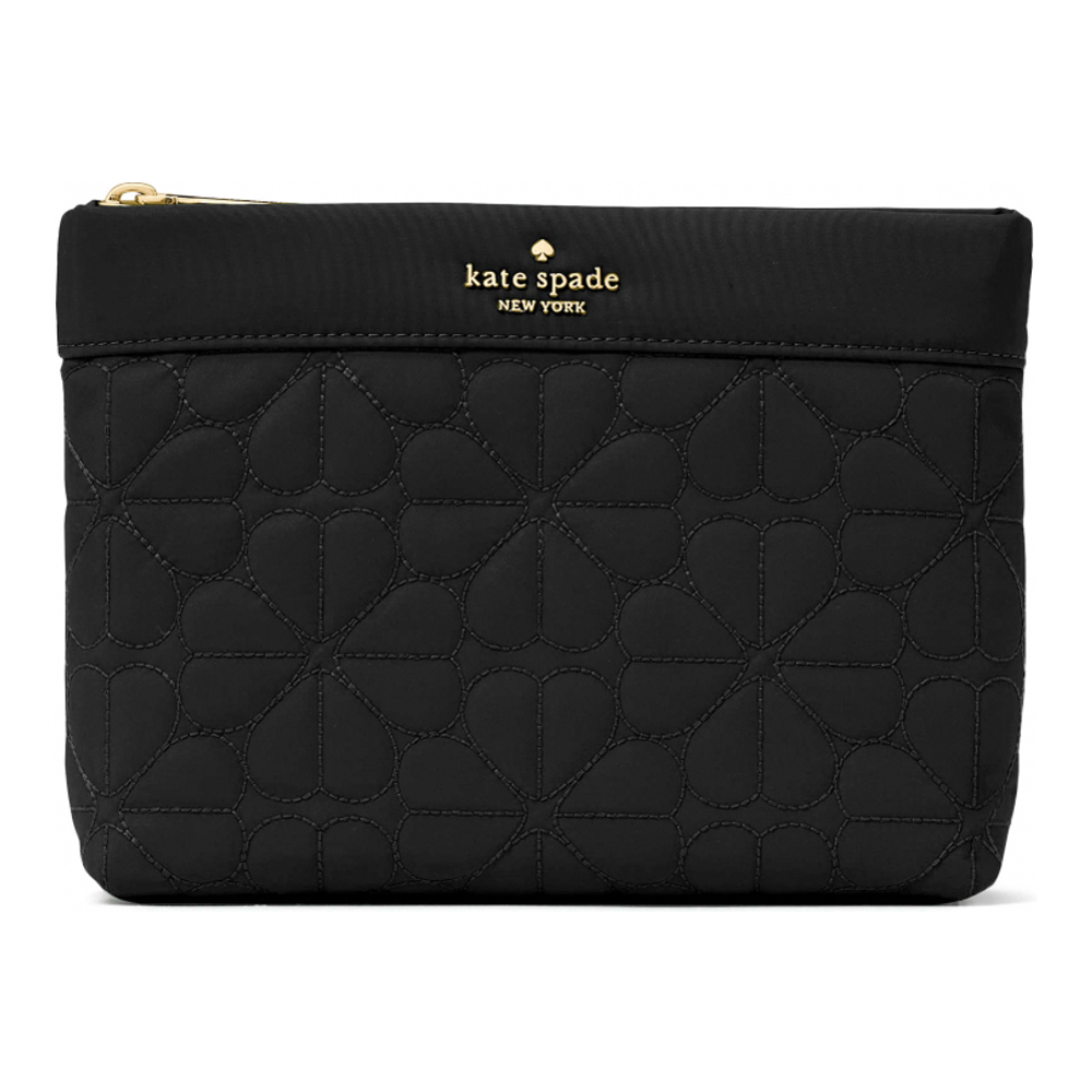 Women's 'Spade Flower Quilted' Pouch