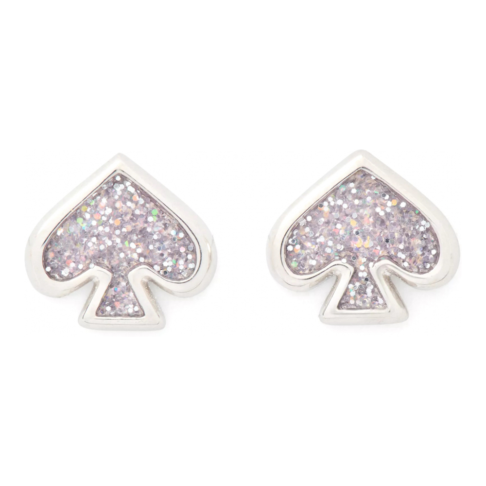 Women's 'Everyday Spade Glitter' Earrings