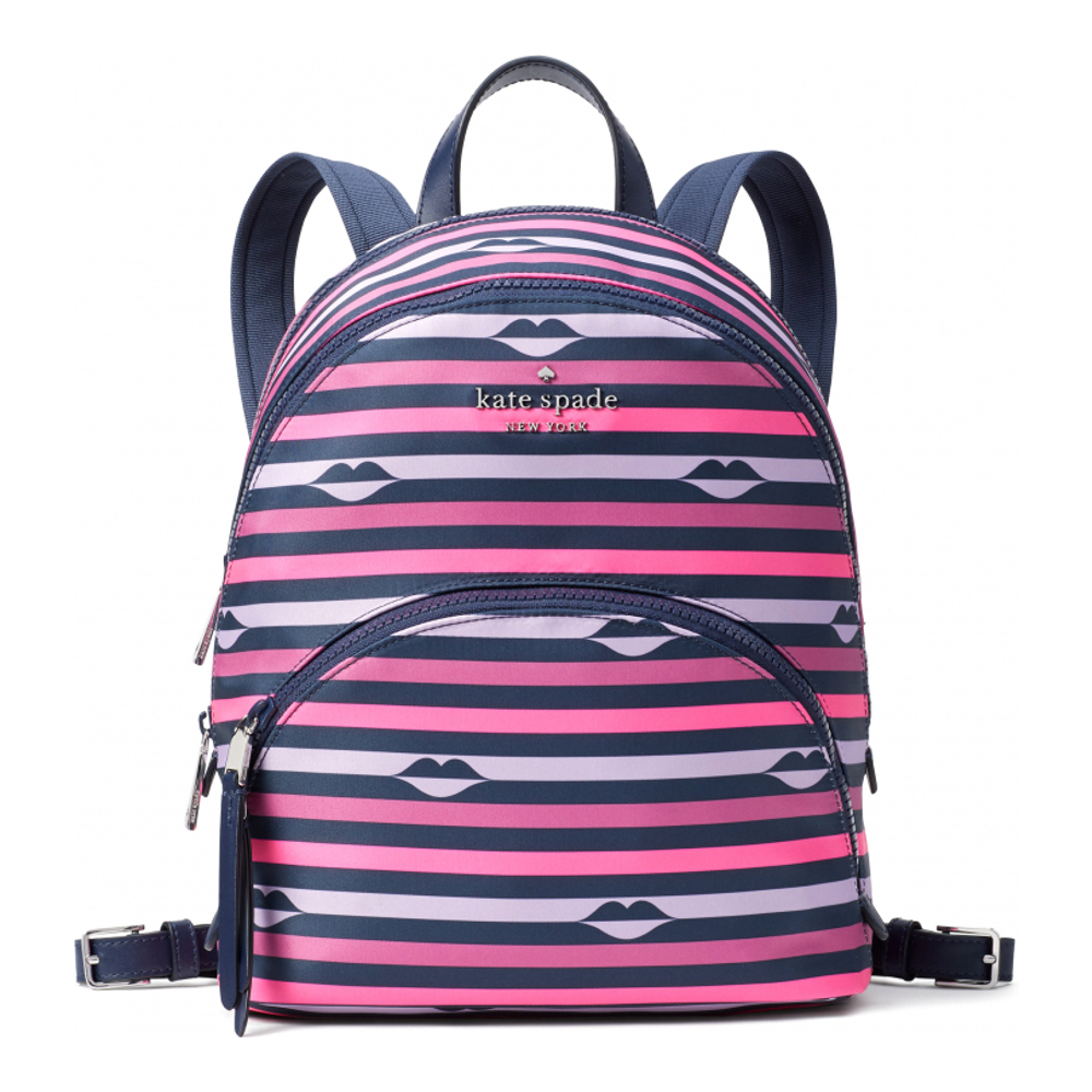 Women's 'Karissa Lip Print Medium' Backpack