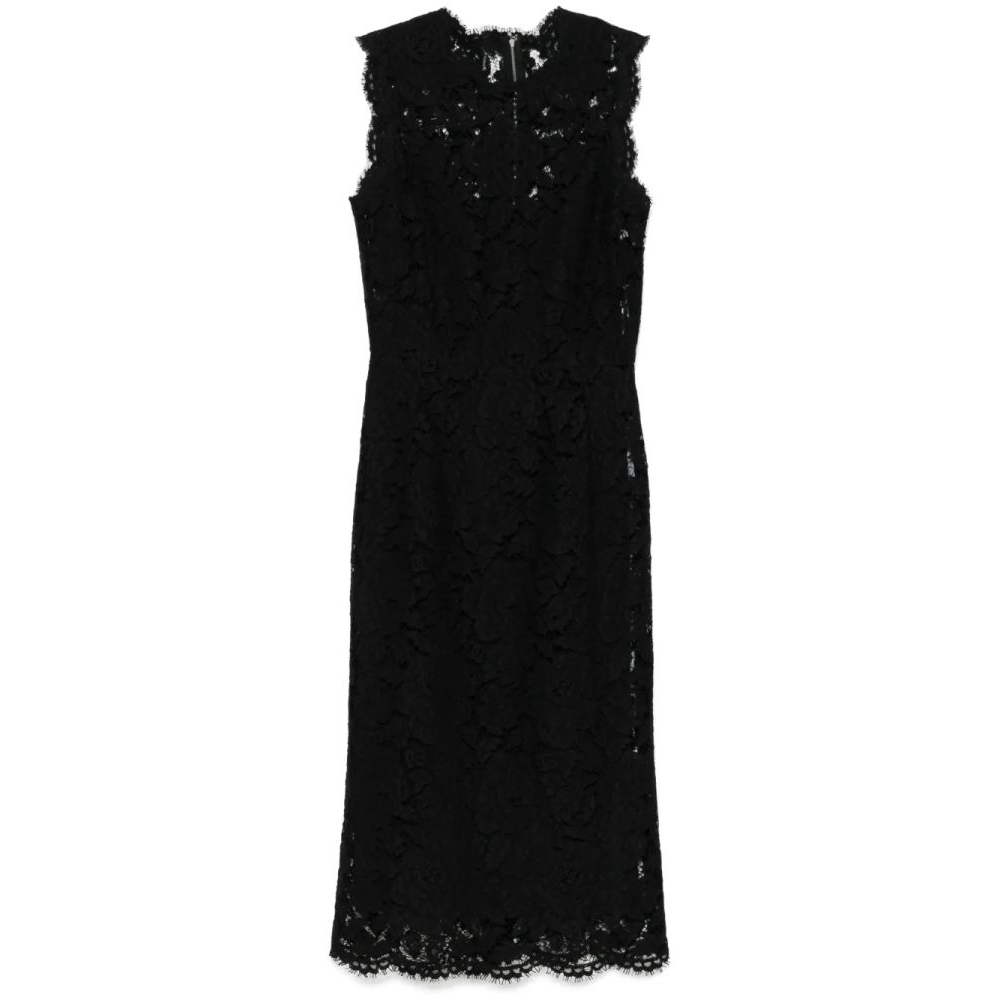 Robe Midi 'Floral-Lace' pour Femmes