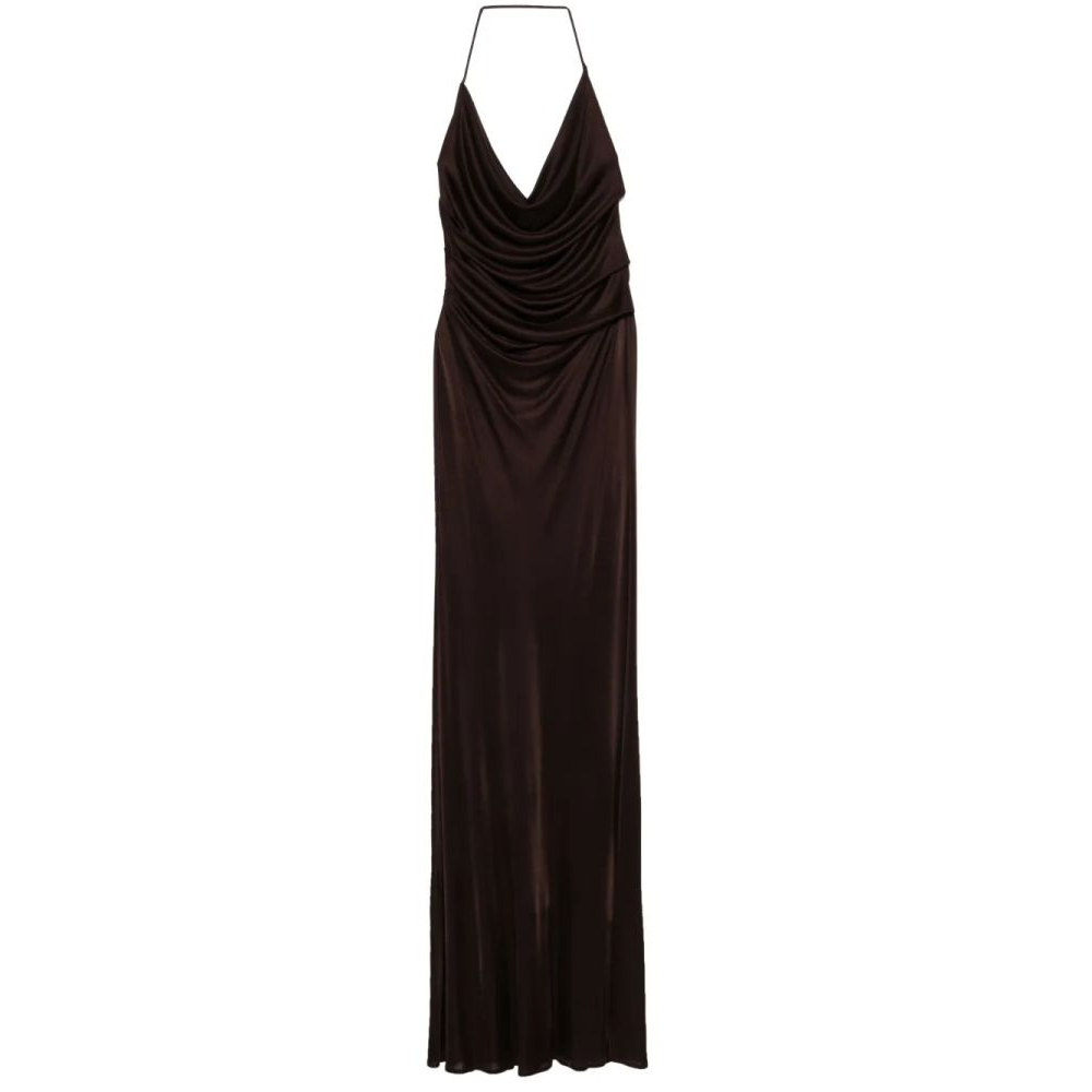 Robe maxi 'Open-Back' pour Femmes