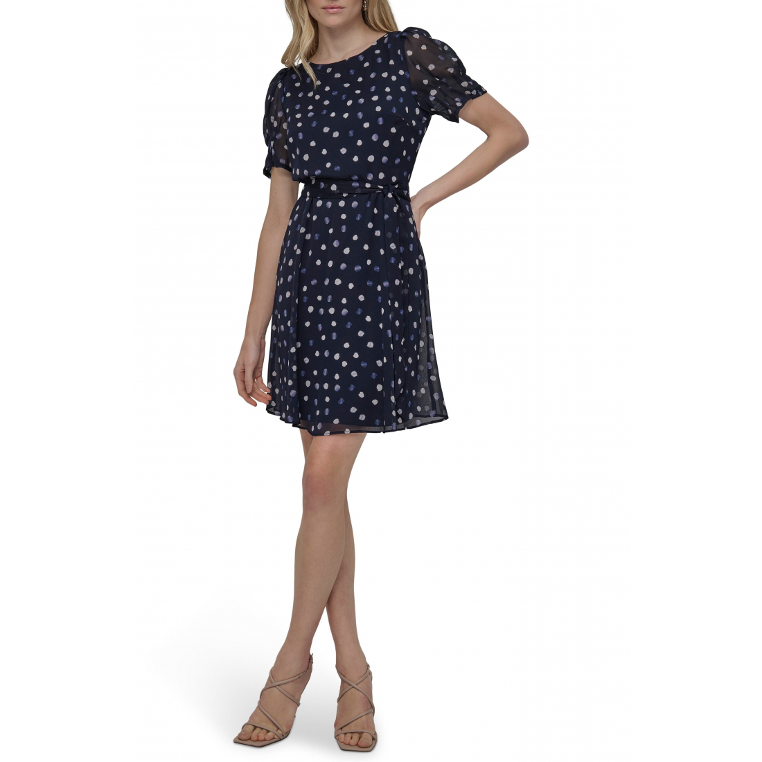 Women's 'Polka Dot' Fit & Flare Dress