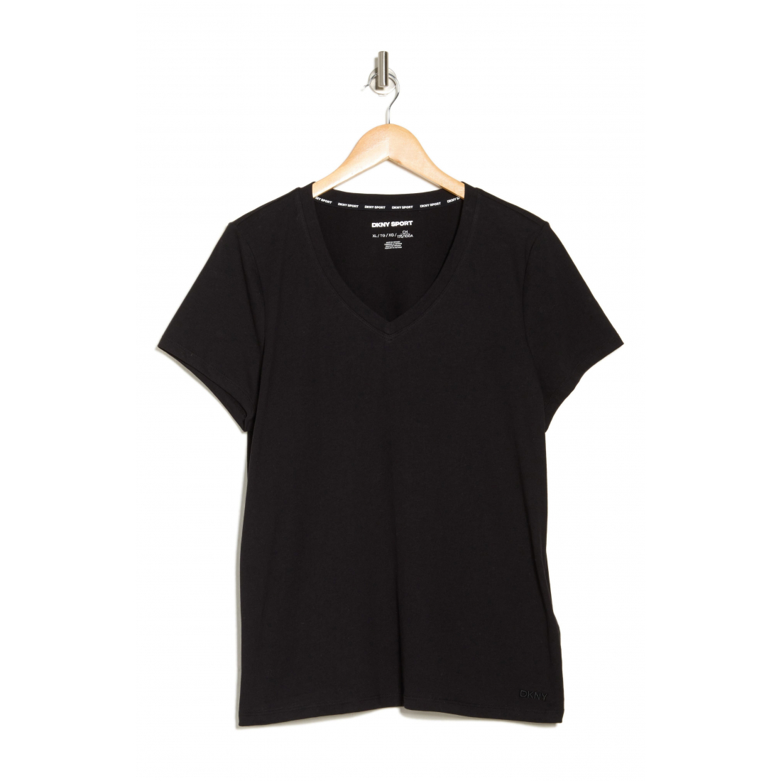 Women's 'Embroidered Logo V-Neck' T-Shirt