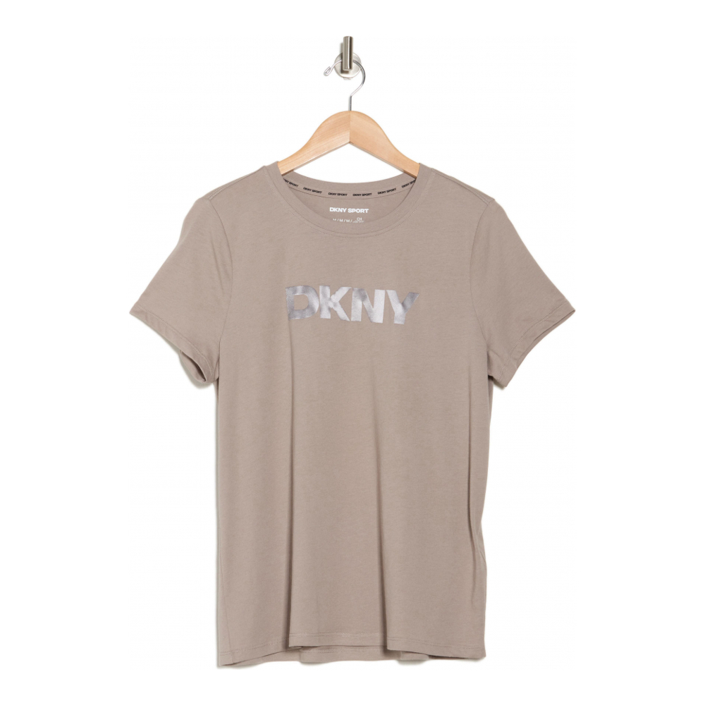 Women's 'Tonal Logo Cotton & Modal Graphic' T-Shirt