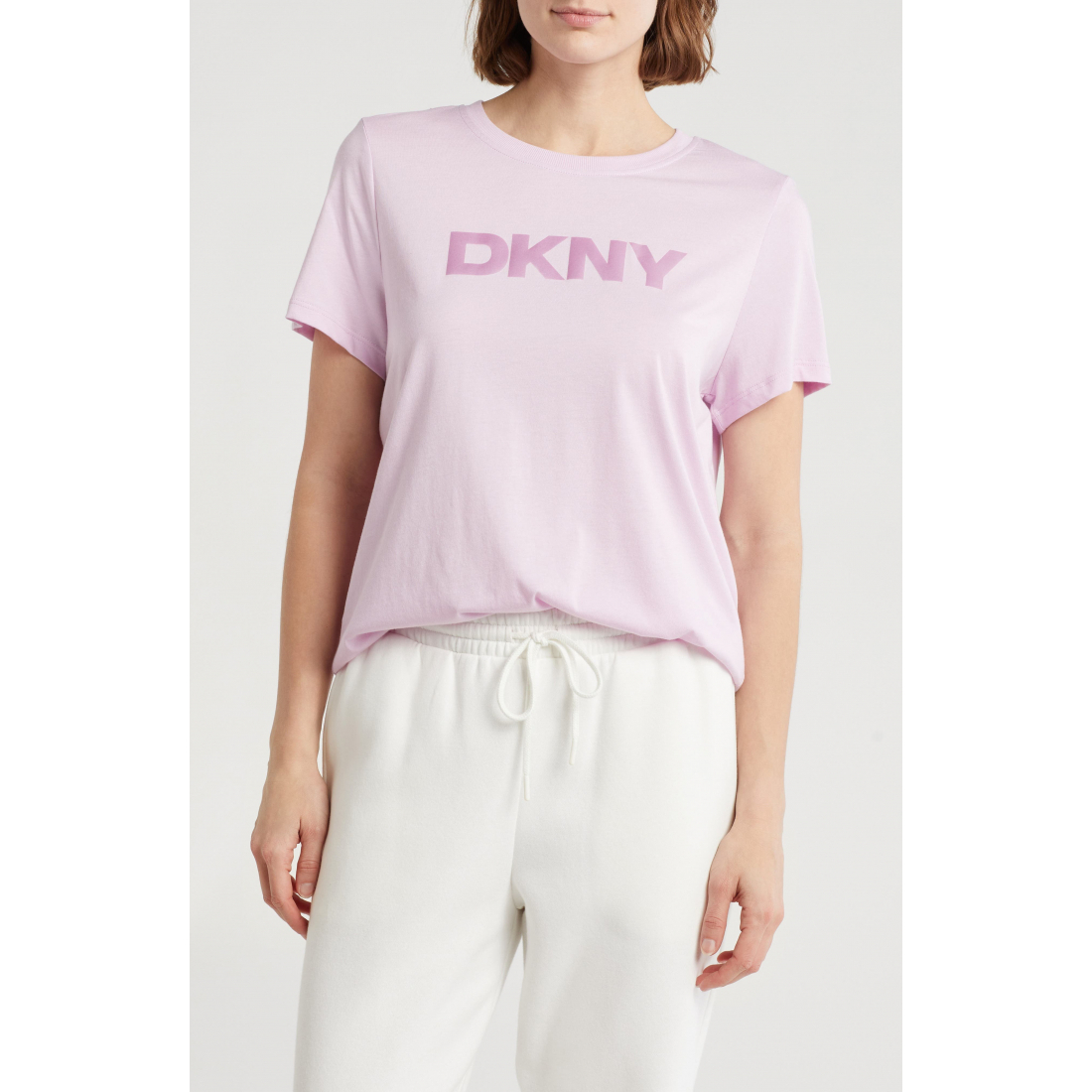 Women's 'Tonal Logo Cotton & Modal Graphic' T-Shirt