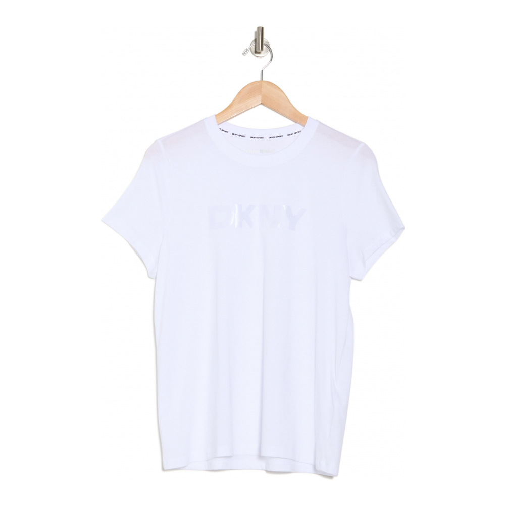 Women's 'Tonal Logo Cotton & Modal Graphic' T-Shirt