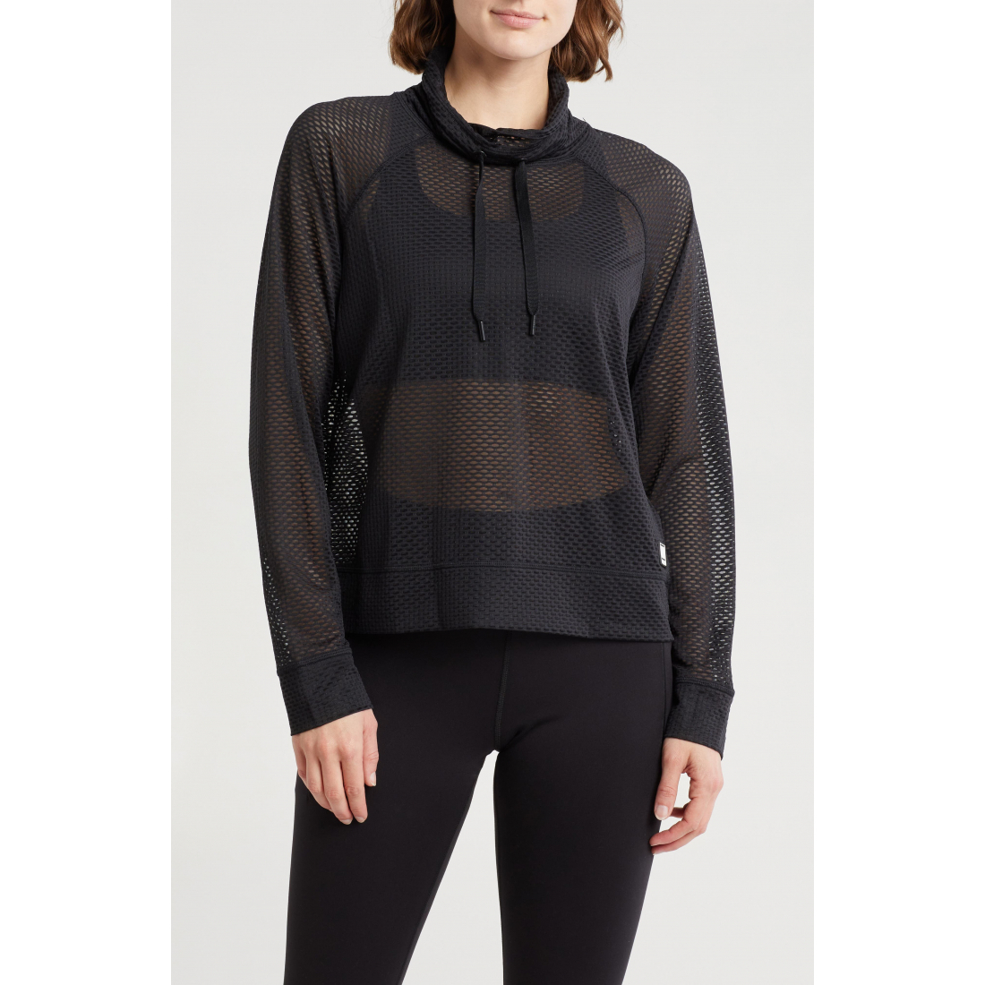 Women's 'Honeycomb Mesh' Sweater