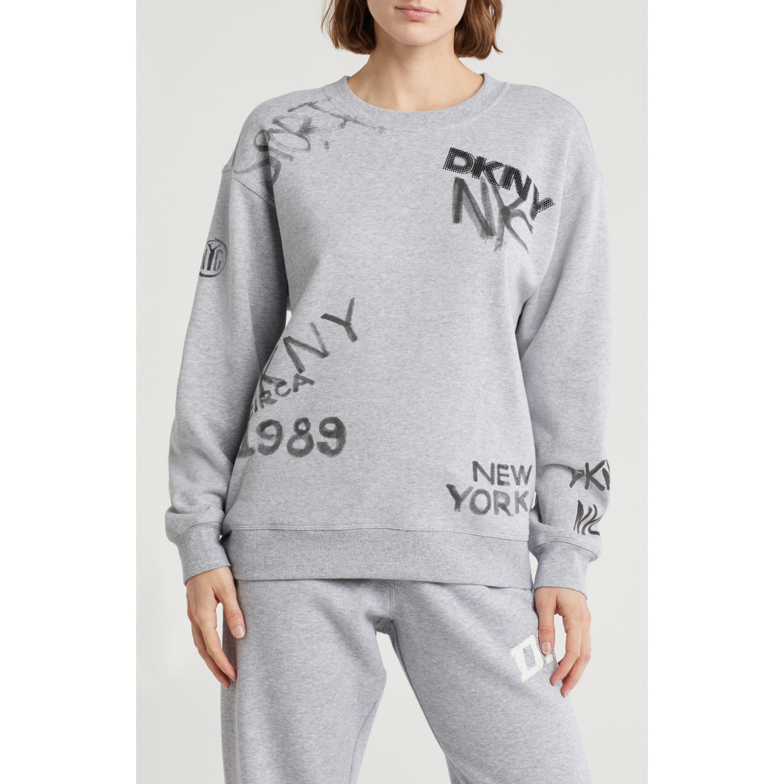 Women's 'Graffiti Logo Graphic' Sweatshirt