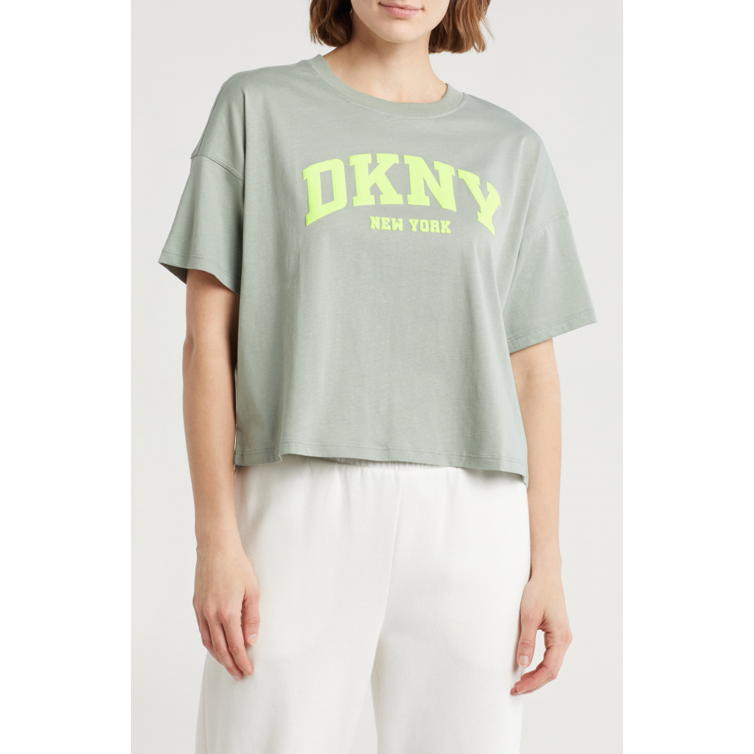 Women's 'Varsity Puff Logo' T-Shirt