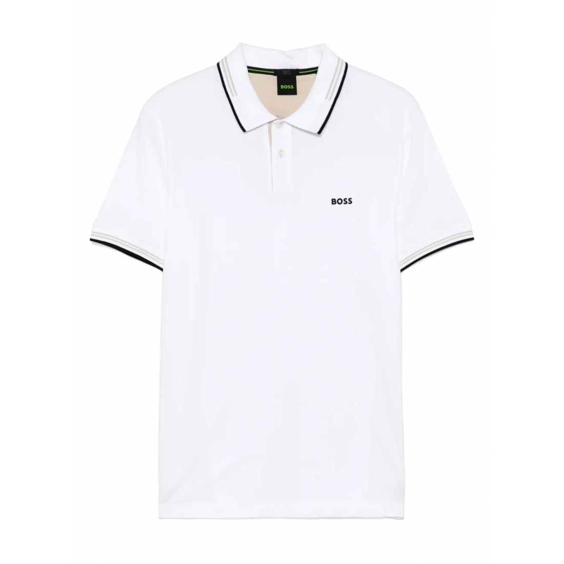 Polo 'Stripe-Trim' pour Hommes