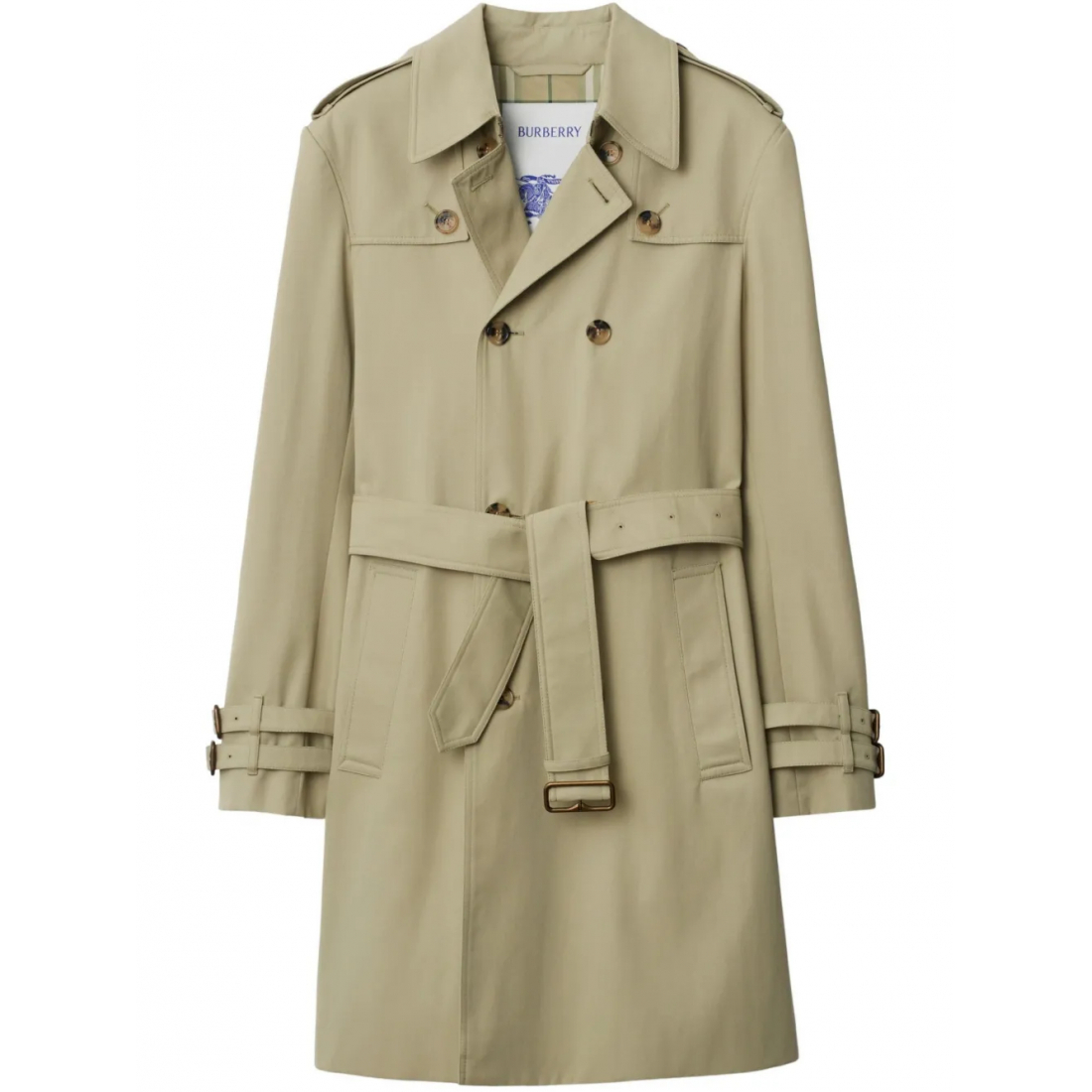 'Mid-Length' Trenchcoat für Herren