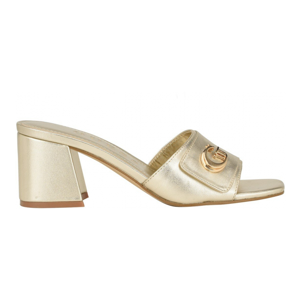 'Gallai Block Heel Slip-On' Sandalen mit Absatz für Damen