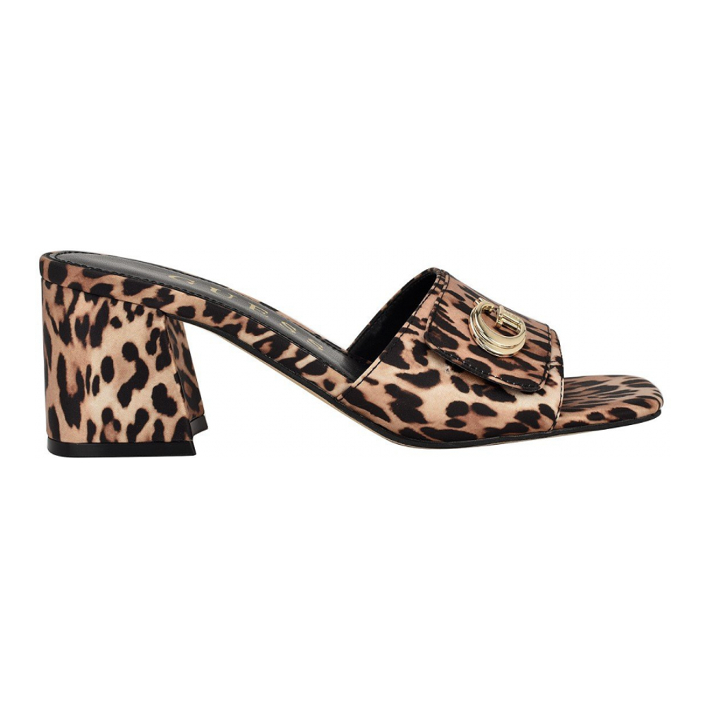 'Gallai Block Heel Slip-On' Sandalen mit Absatz für Damen