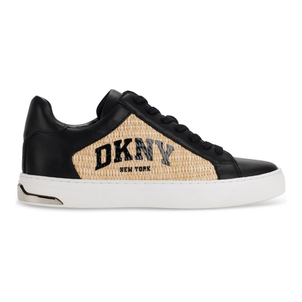 Women's 'Abeni Arch Raffia Logo Low-Top' Sneakers