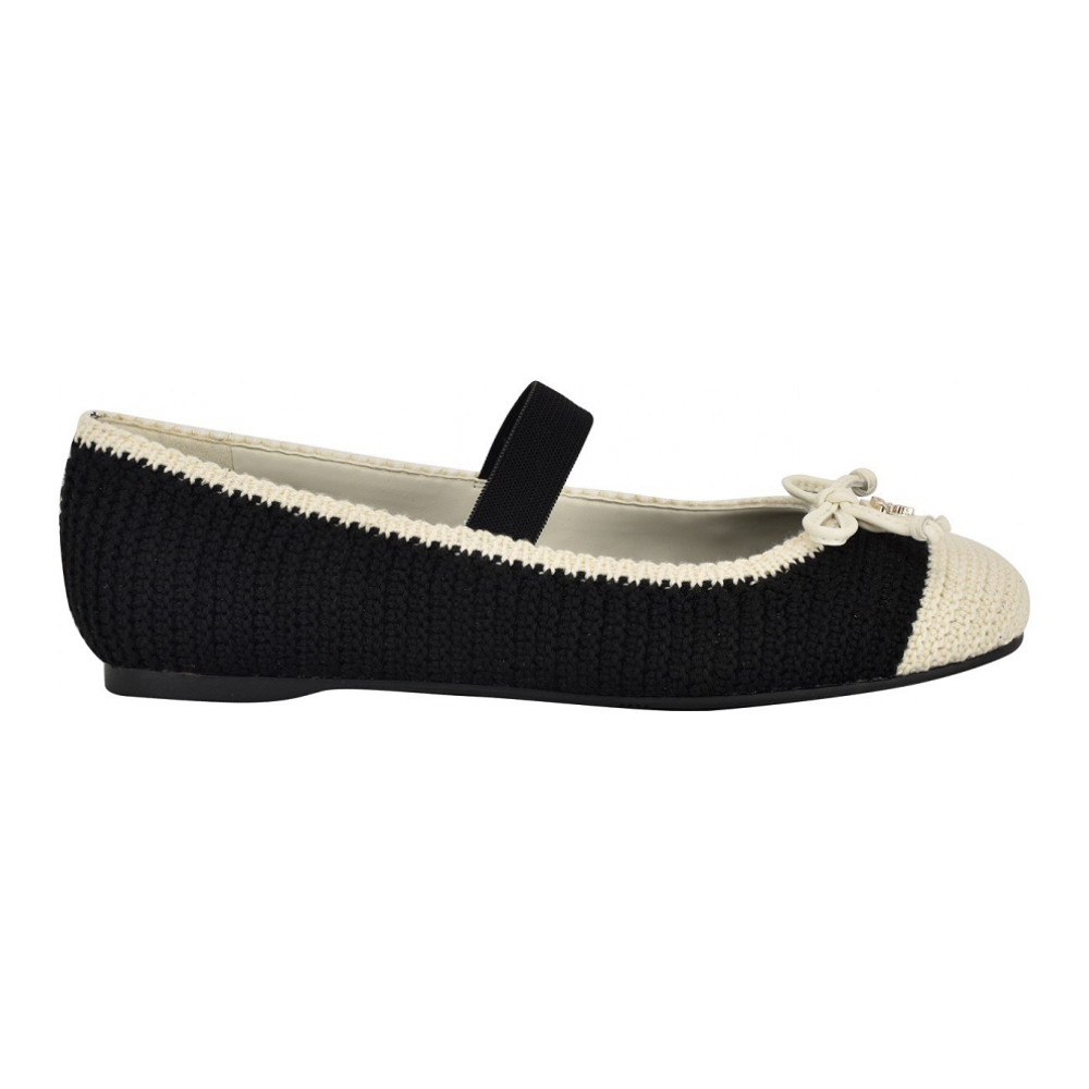 Women's 'Maysa Crochet Knit Mary Jane Flats' Ballerinas