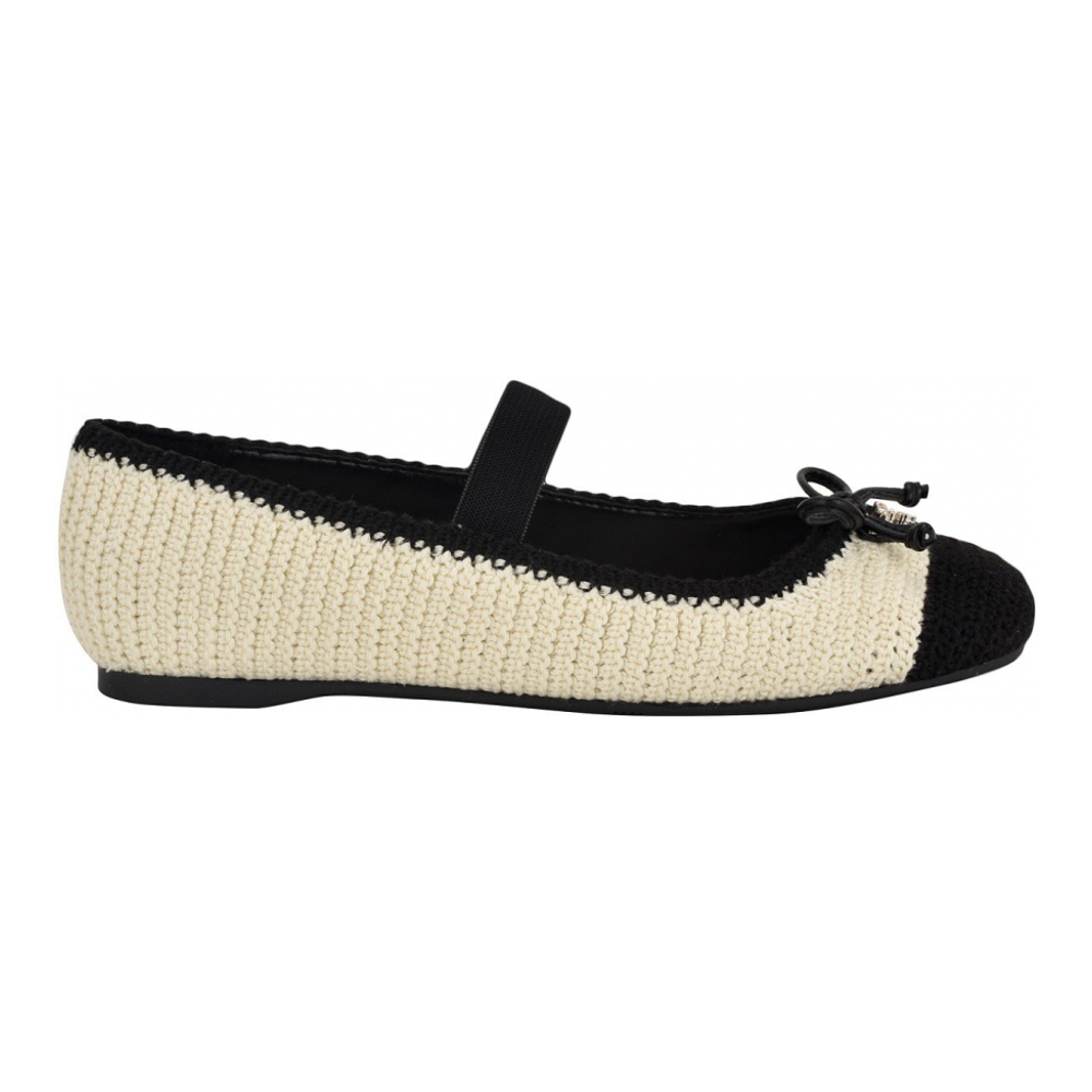 Ballerines 'Maysa Crochet Knit Mary Jane Flats' pour Femmes