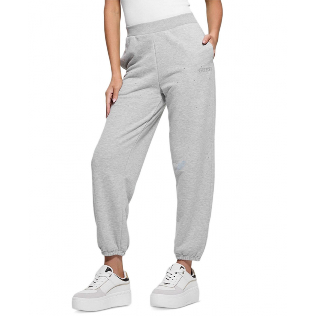 Women's 'Rhinestone Logo' Sweatpants
