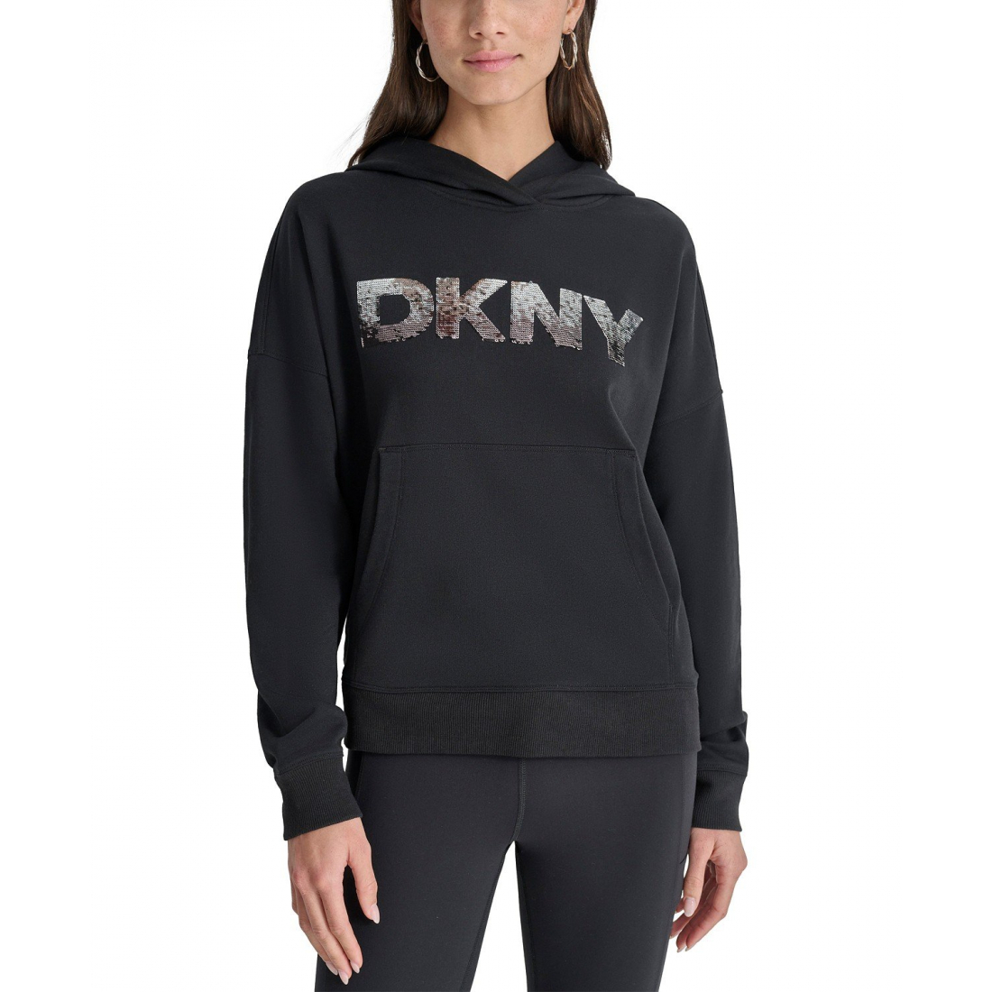 Sweatshirt à capuche  'Sequin Pullover Fleece' pour Femmes