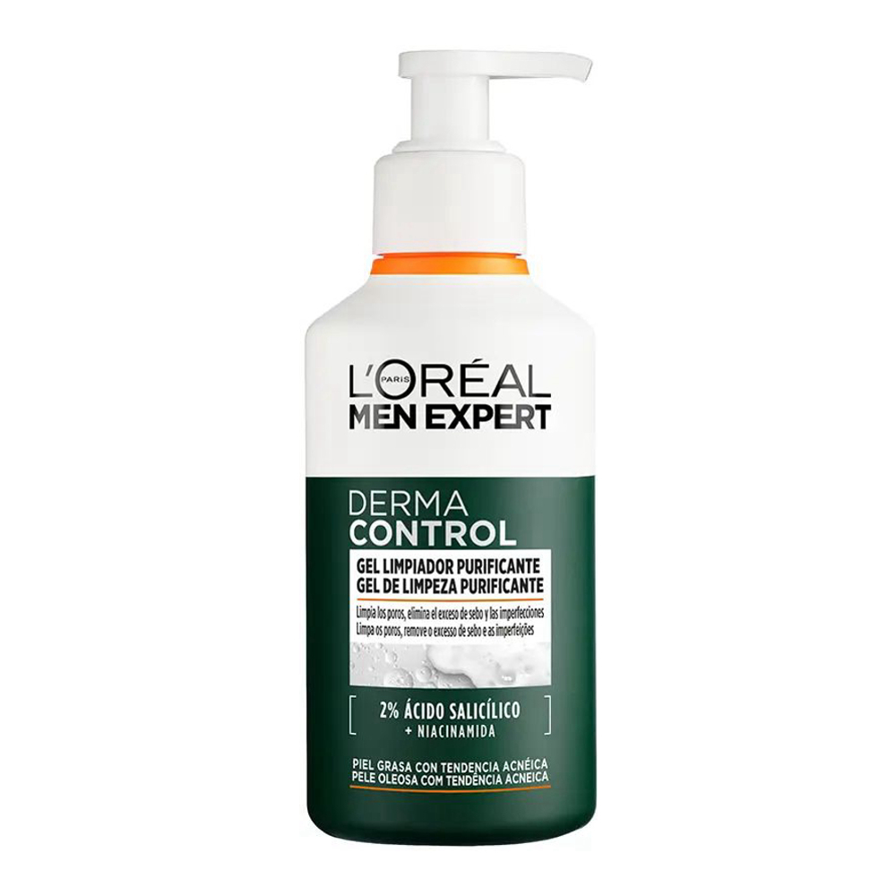 Gel Nettoyant 'Men Expert Derma Control' - 260 ml