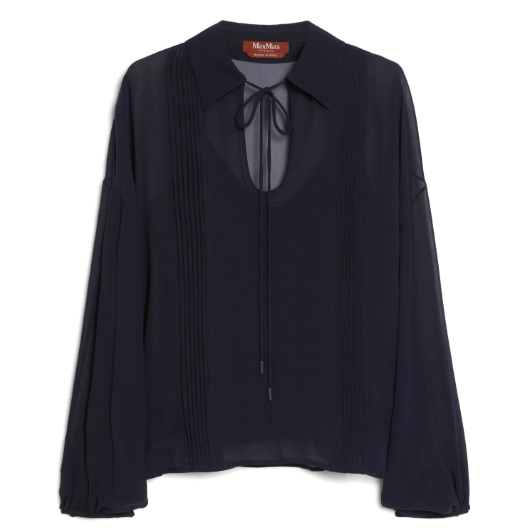 'Oversized' Langärmelige Bluse für Damen