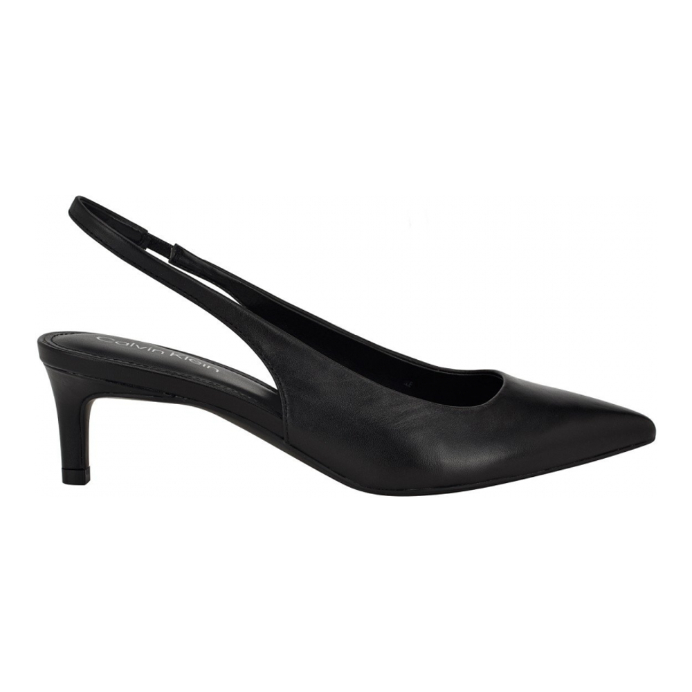 'Dainty Kitten Heel Slingback Pumps' pour Femmes