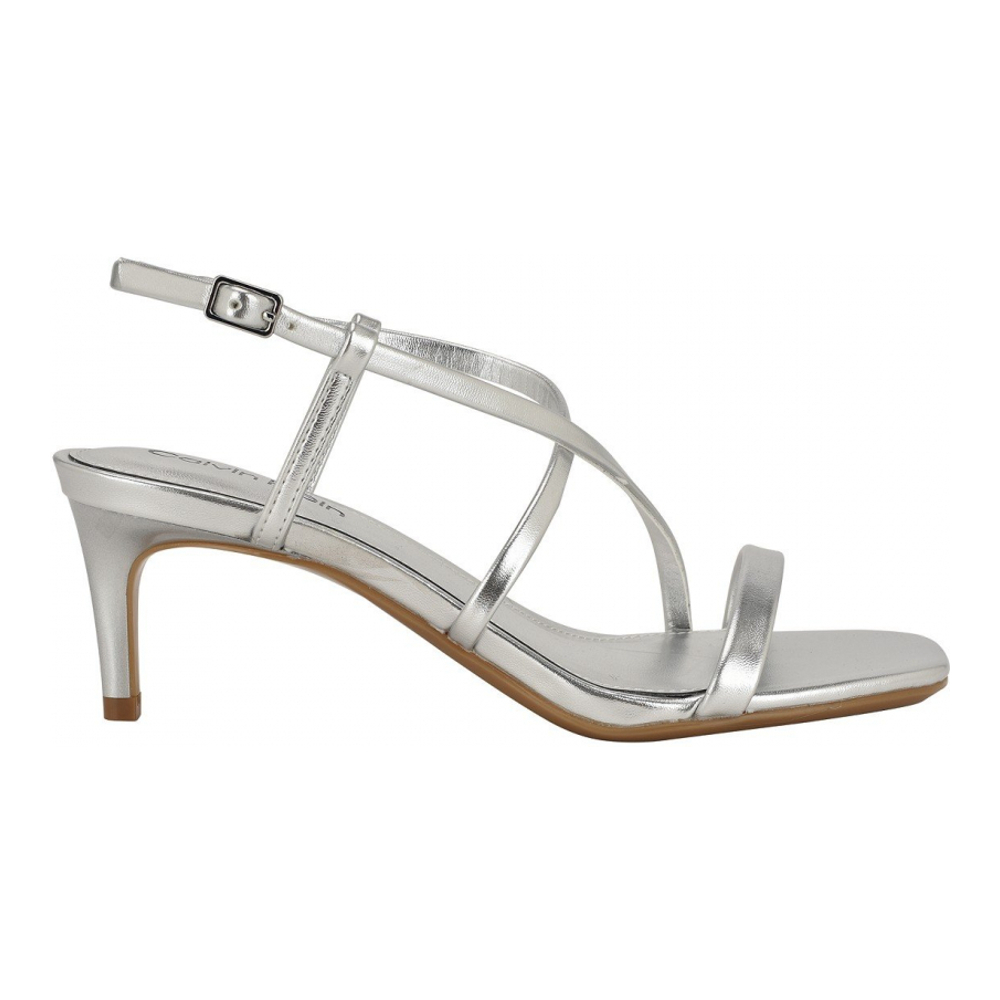 'Ishaya Strappy Low Stiletto Sandals' pour Femmes