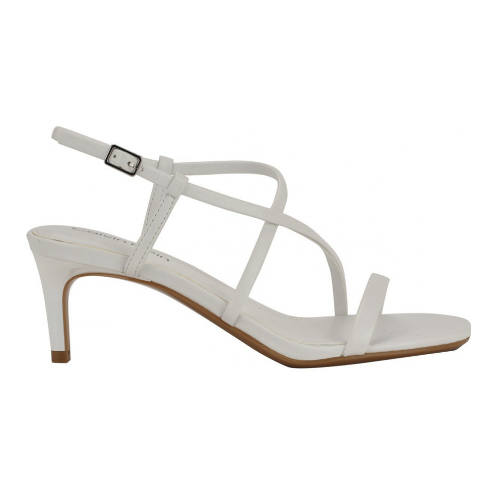 Femmes's 'Ishaya Strappy Low Stiletto' Sandales à talon