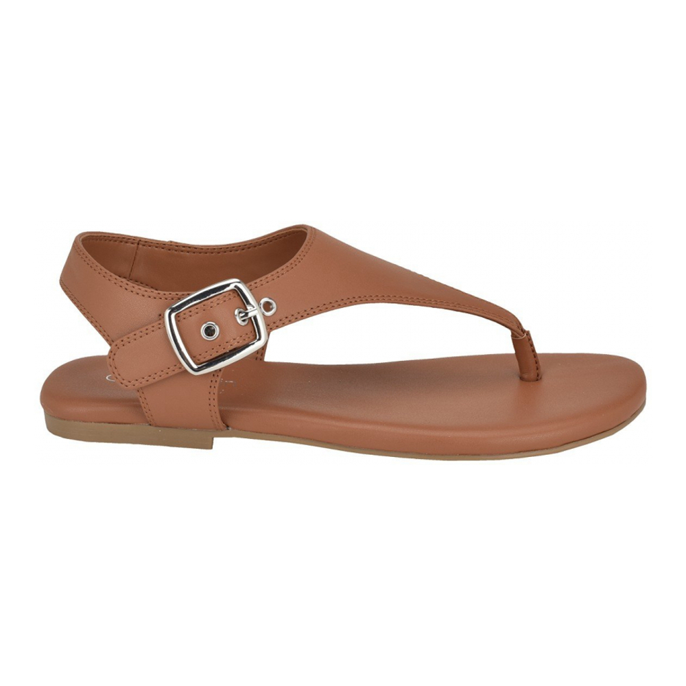 'Moraca Buckle T-Strap Flat Sandals' pour Femmes