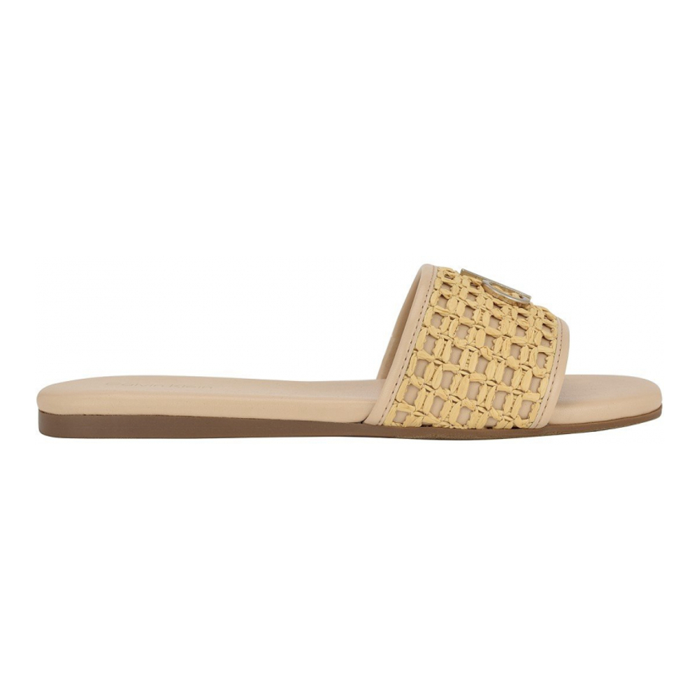 'Yolla Single Band Flat Slip-On Sandals' für Damen
