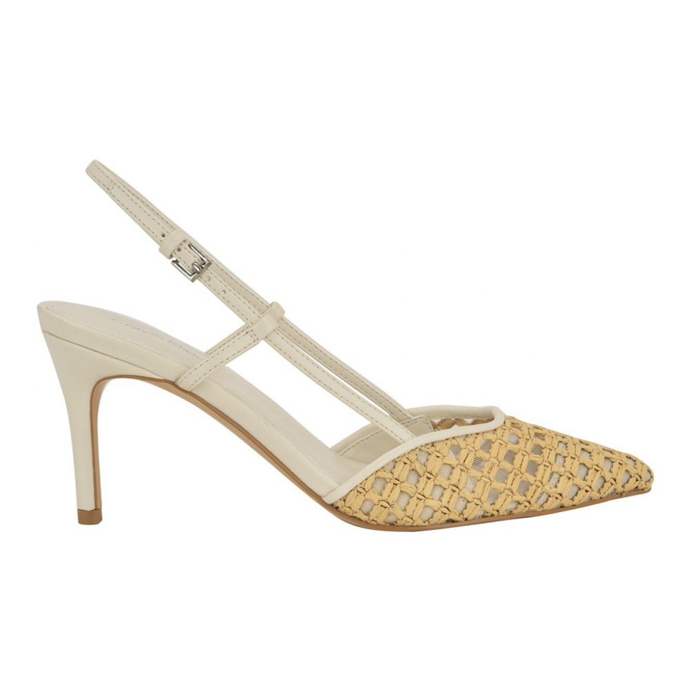 Women's 'Juliesa Woven' Slingback Pumps