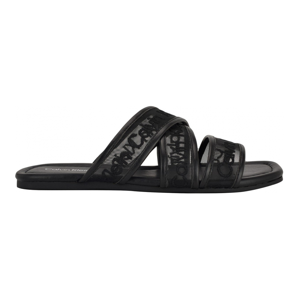 'Bestina Slip On Casual Flat Sandals' pour Femmes