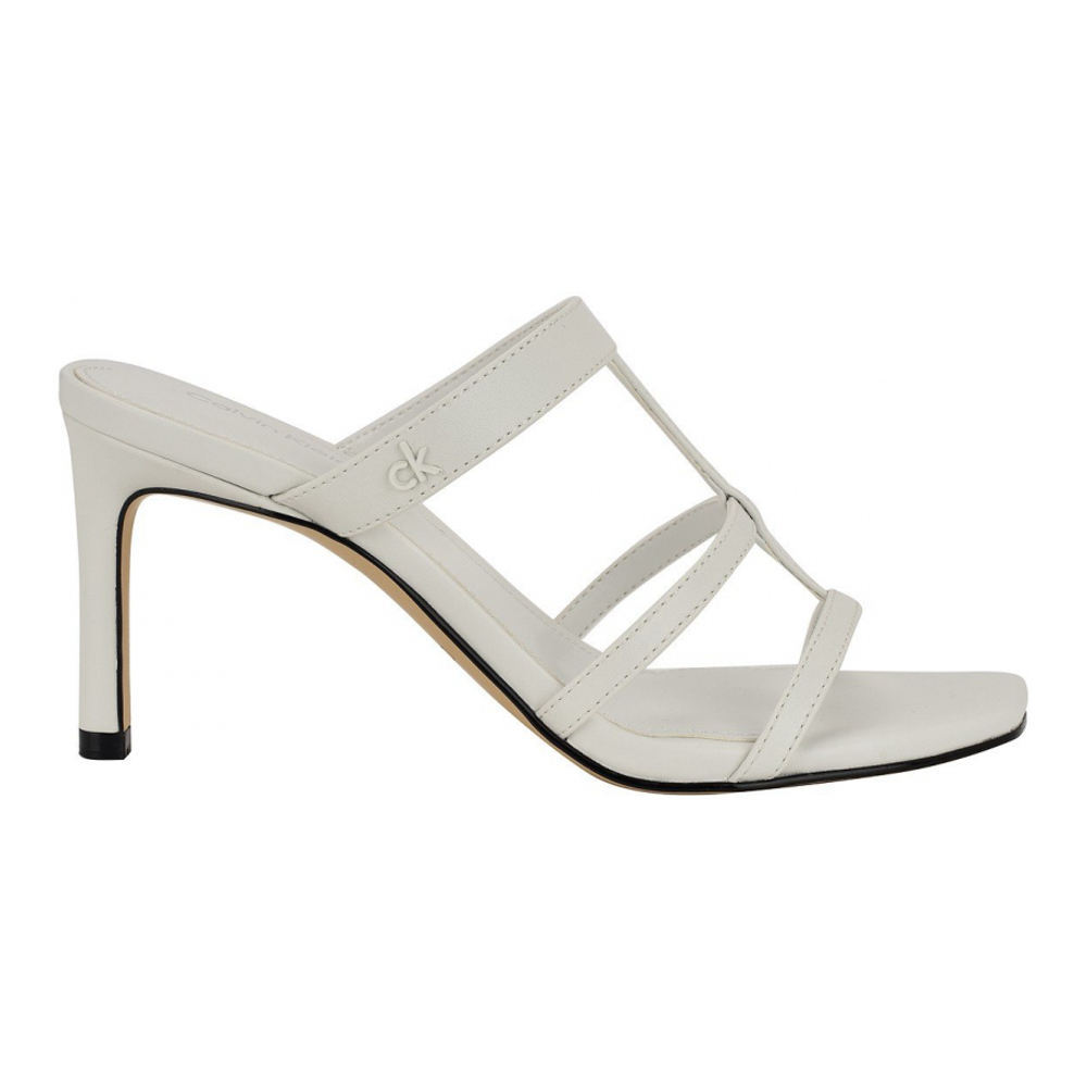 'Hiledy Caged Slip-On Stiletto Sandals' pour Femmes