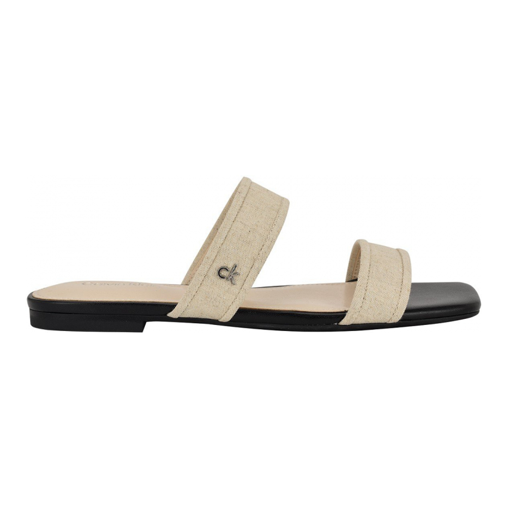 Sandales plates 'Felisa Double Band Slip-On' pour Femmes