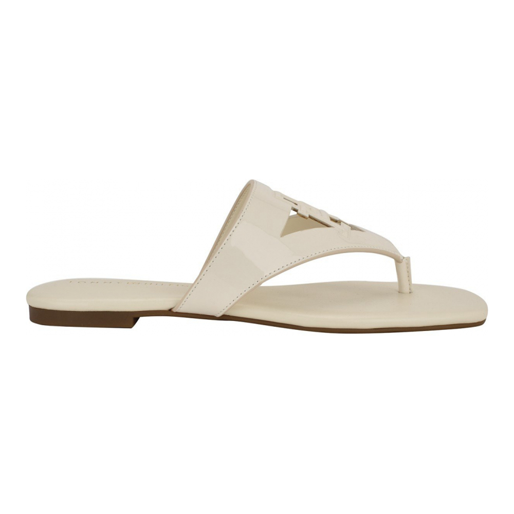 Women's 'Tremmy Cutout Logo' Thong Sandals
