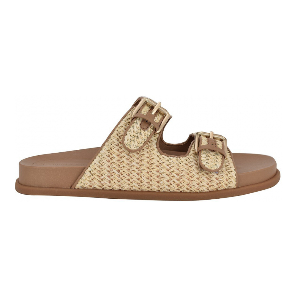 Sandales plates 'Vibe Double Band Slip-On' pour Femmes