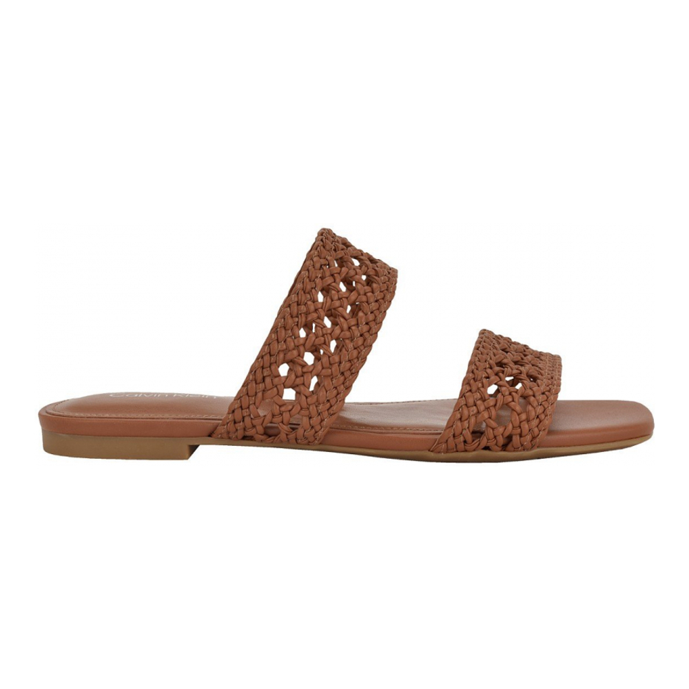 Sandales plates 'Florency Woven Slip-On' pour Femmes