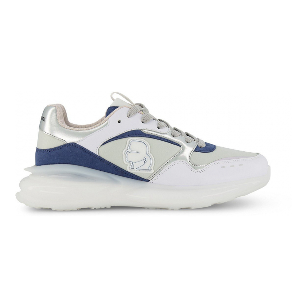 'Side Logo Head Patch Running Sneakers' pour Hommes