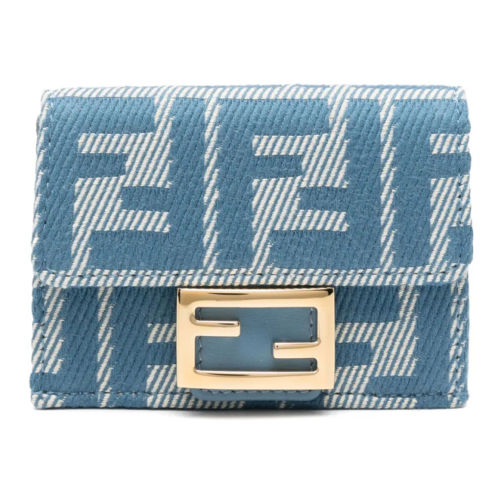 Portefeuille 'Micro Trifold Jacquard' pour Femmes