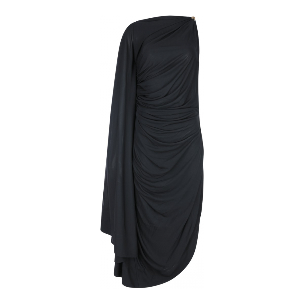Robe à une épaule 'Draped' pour Femmes