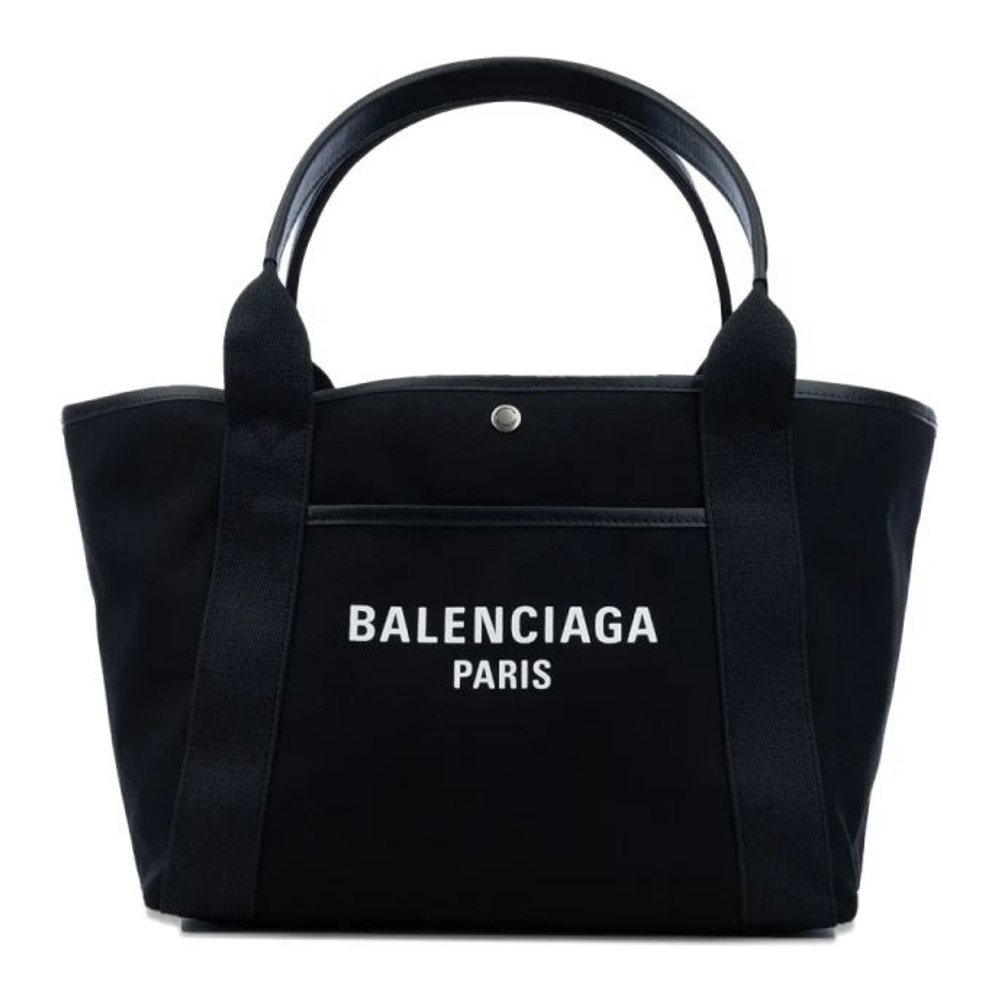 Women's 'Small Biarritz Logo-Print' Tote Bag