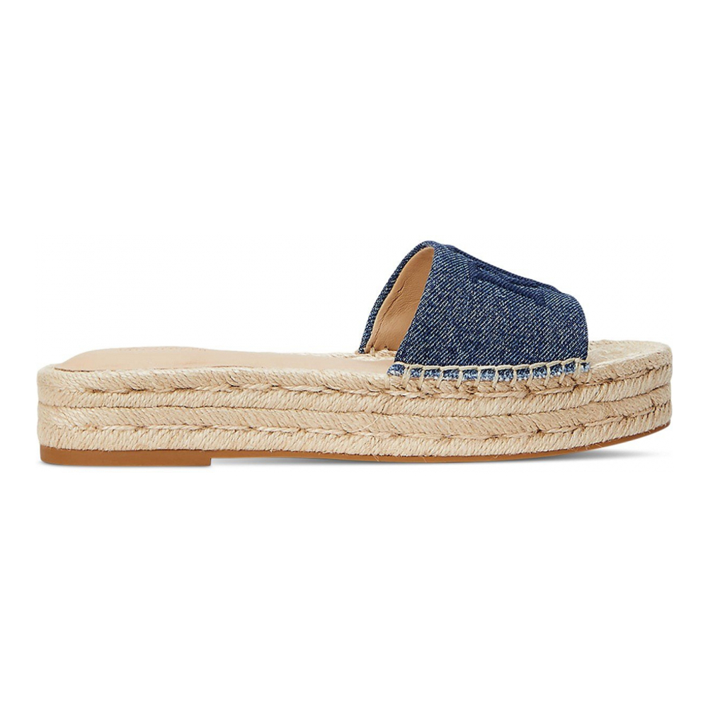 'Polly Espadrille Flat Sandals' pour Femmes