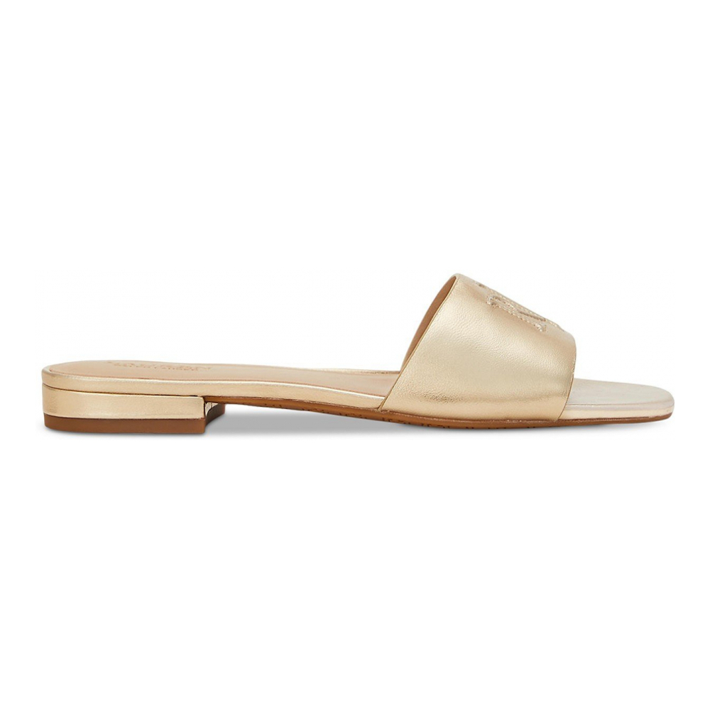 'Everly Slide Flat Sandals' pour Femmes