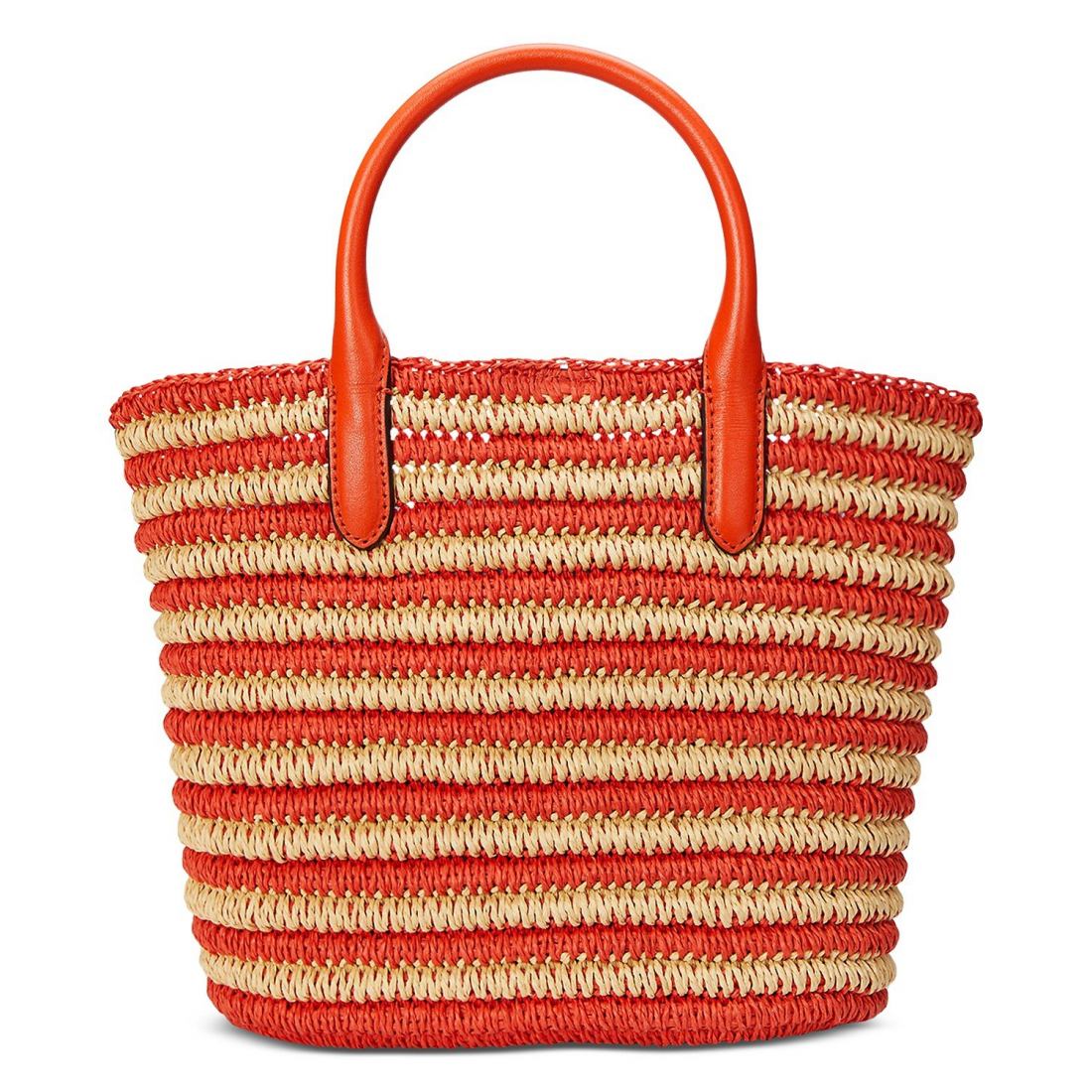 Women's 'Striped Straw Brie Tote Bag'